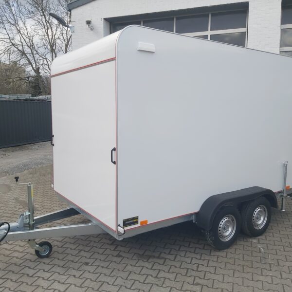 Koffer TFS 360T.01 2700 360x200x210cm aero Heckrampe Seitentür Zurrsystem (L) 100km/H 2700kg