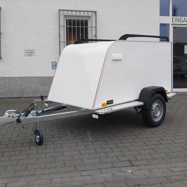 Kofferanhänger TF3 S Mini 205x110x90cm Reling Seitentür (XS) 100km/H 750kg