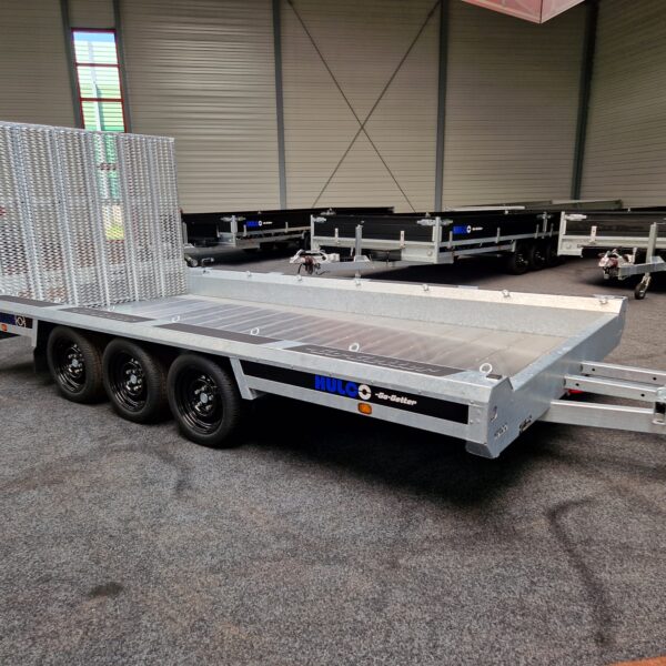HULCO TERRAX-3 Go Getter Aluboden 394x180x27cm Heckrampe 150cm LED Tridem 3500kg
