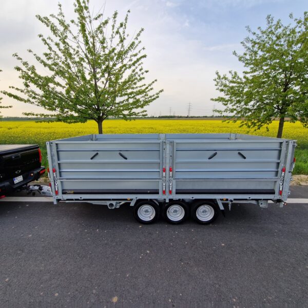 Brian James Trailer Tipper 526-4020 400x200x100cm Aufsatz elek. blackline LED Tridem 3500kg Aktion