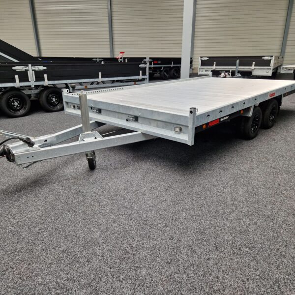 MSX 3000 Go Getter Multitransporter 405x200cm Aluboden Alufelgen black LED Beleuchtung 10″ 3000kg