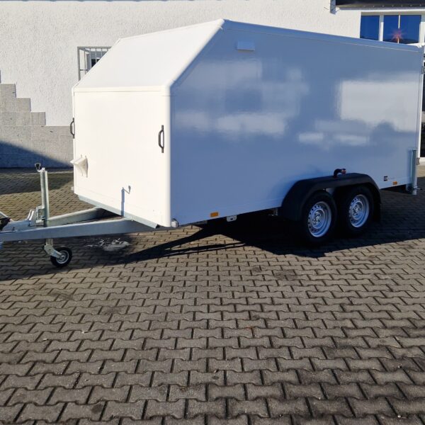 Kargo FS2740/180HTL 405x200x180cm GFK aero Zurrsystem LED Tieflader 100km/H (XL) 2700kg