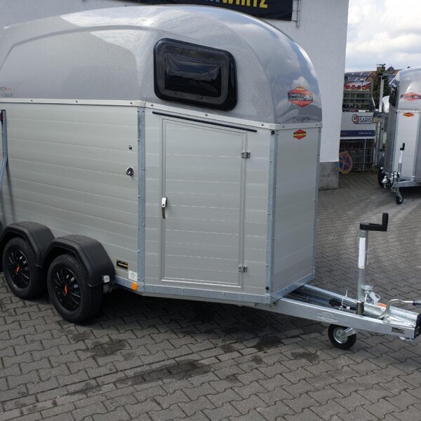 Pferdeanhänger Böckmann Champion Esprit C silver black Haube silver 2400kg