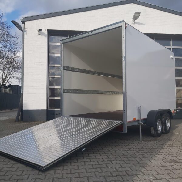 Koffer TFS 360T.01 2700 360x200x210cm aero Heckrampe Zurrsystem (L) 100km/h 2700kg