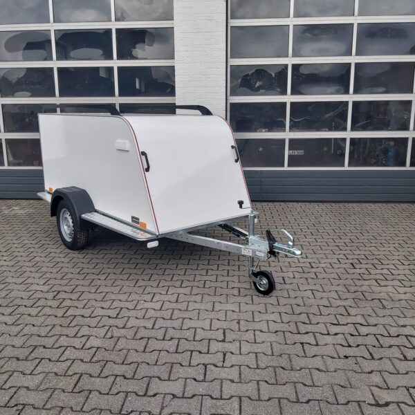Kofferanhänger TF4 S Midi 250x110x90cm aerodynamisch Trittbretter Dachreling (S) 100km/H 750kg