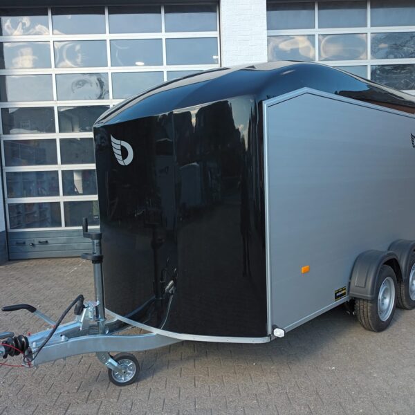 Cargo Roadster 700 375x180x200cm Alu Poly black Pullman 100km/H 2600kg Modell 2025
